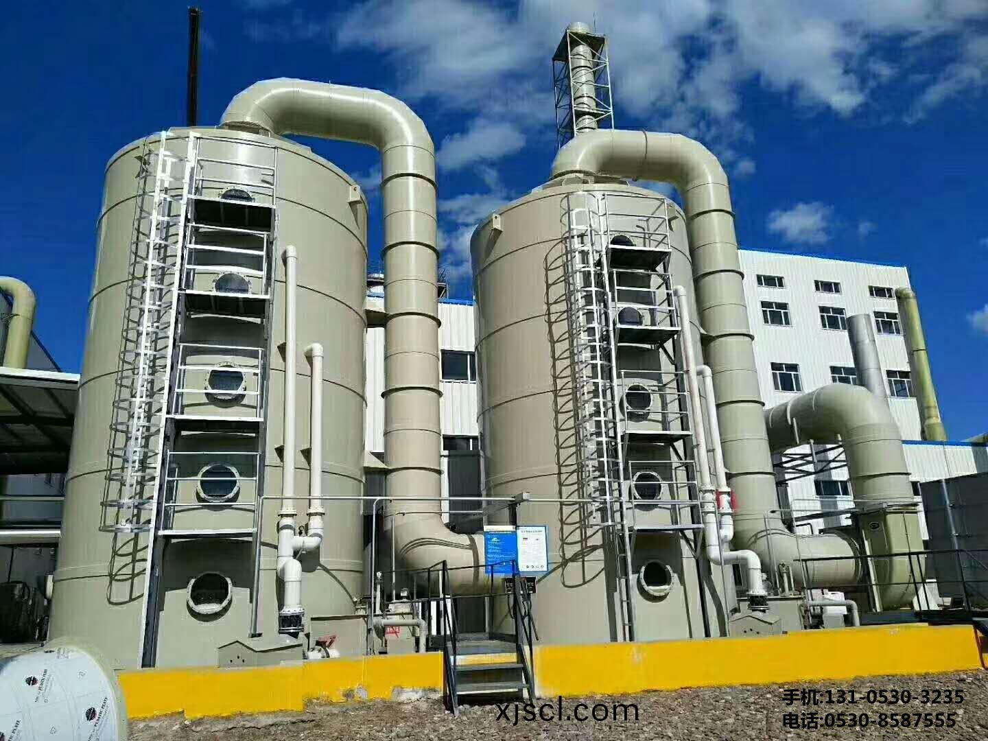 山(shan)東某公司痠霧淨化墖(ta)